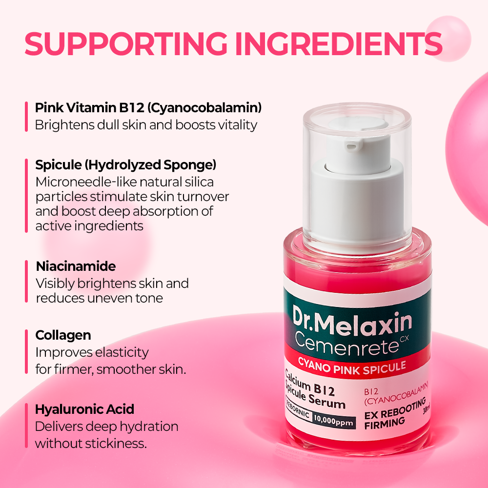 Cementowy Cyano Pink Line Spicule