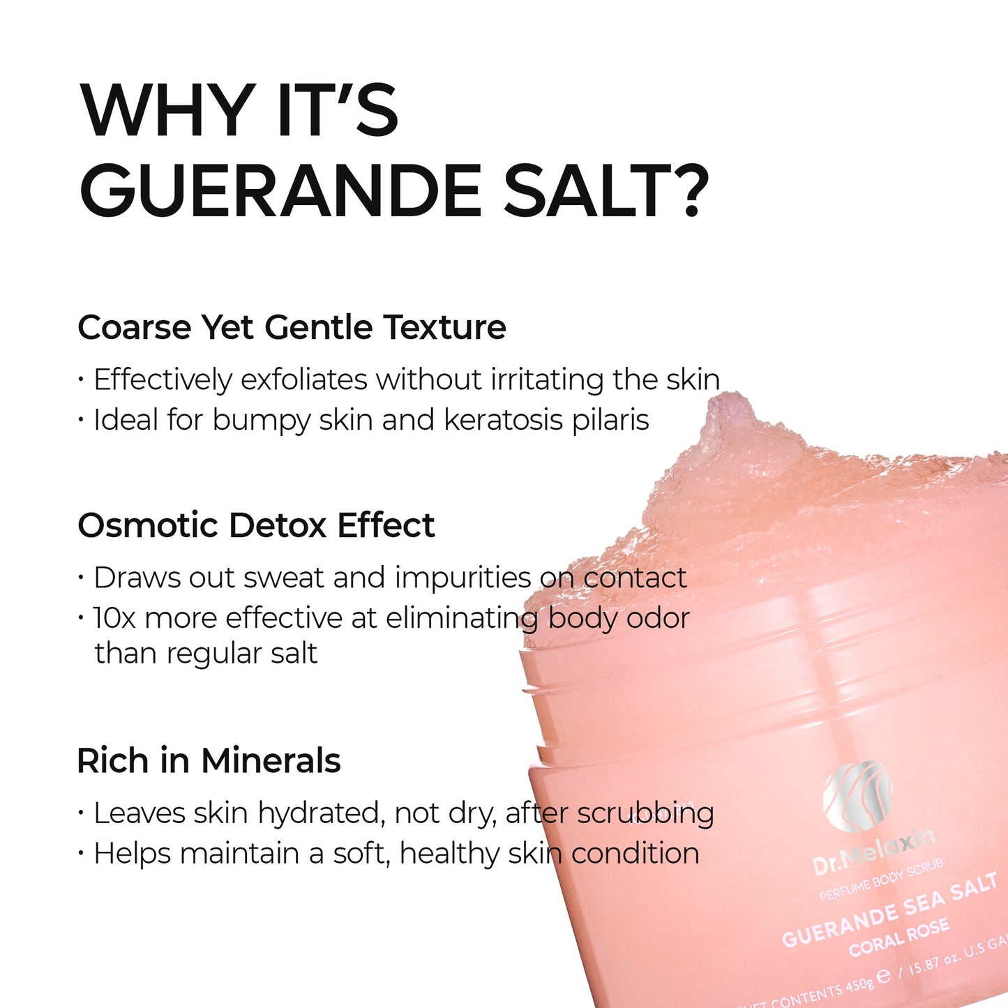 Perfumowany peeling do ciała z solą morską Guerande 2 rodzaje