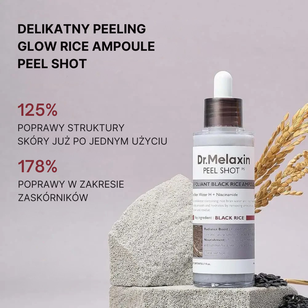 Dr.Melaxin - Peel Shot Ryżowy Peeling