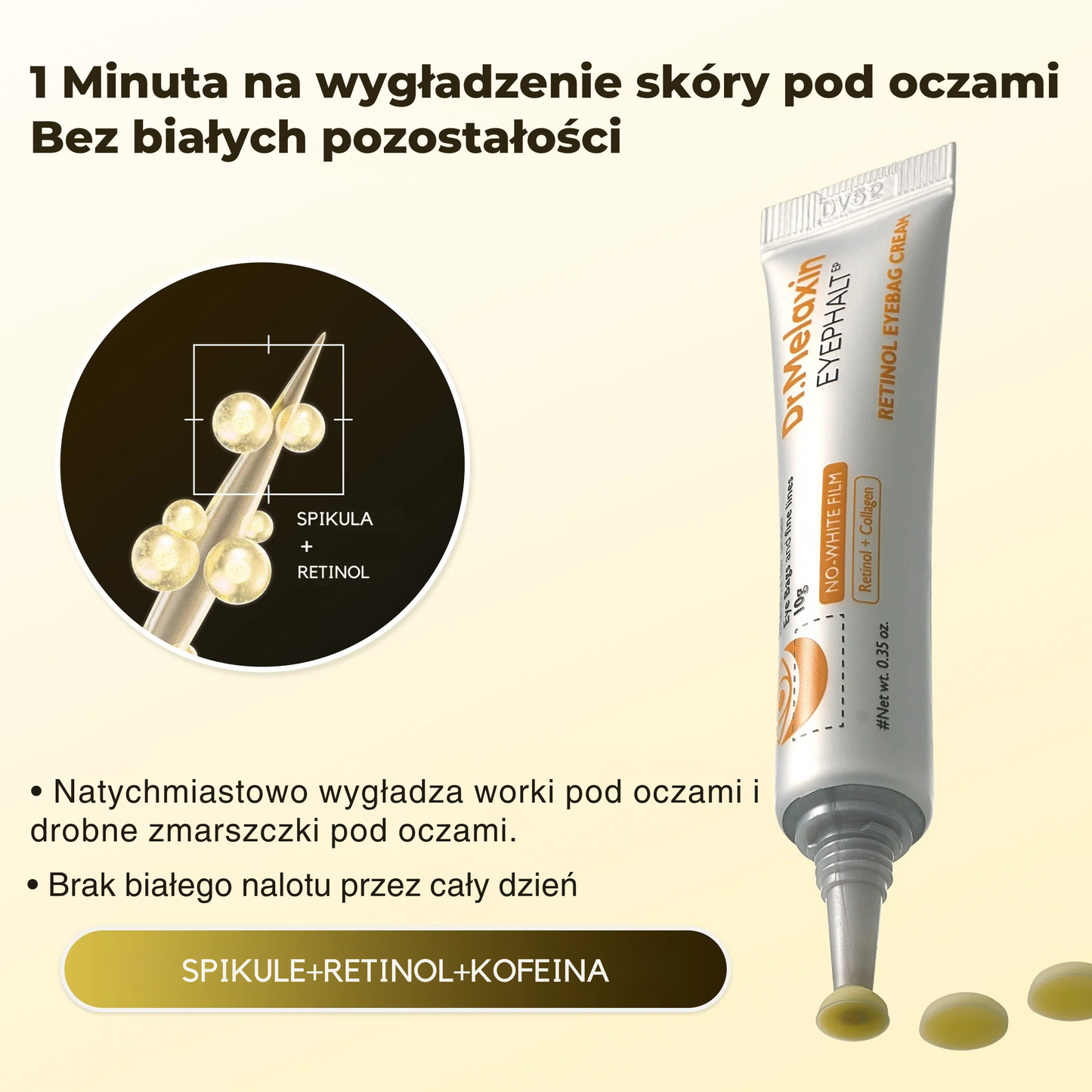 Dr.Melaxin Krem pod oczy z retinolem