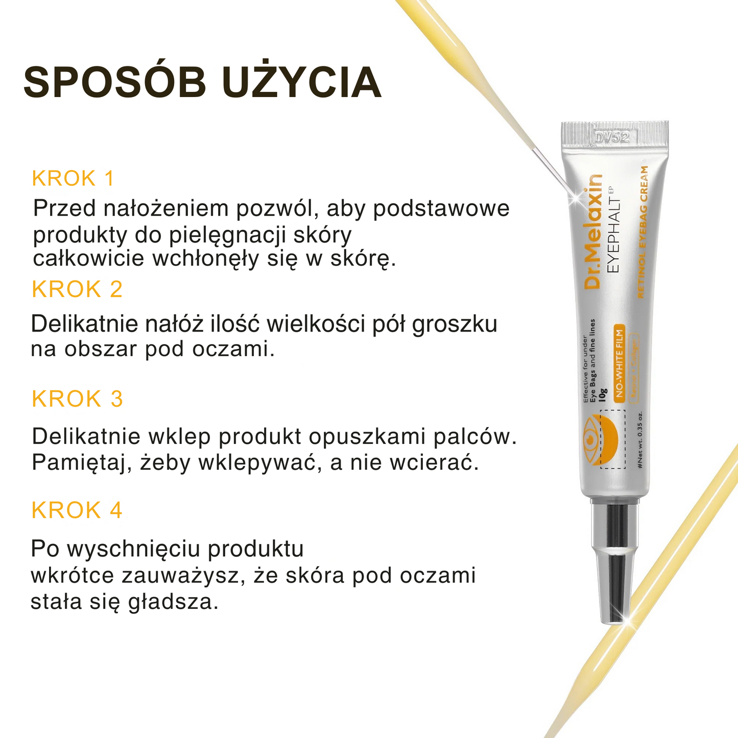 Dr.Melaxin Krem pod oczy z retinolem