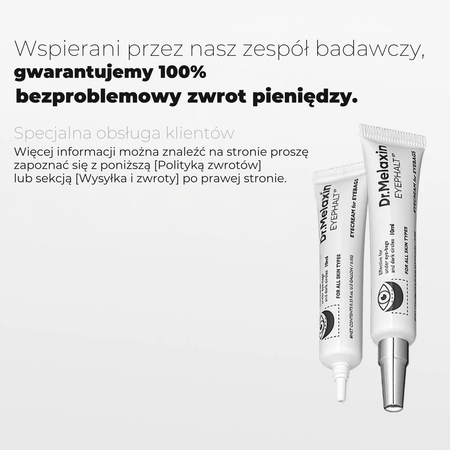 Dr.Melaxin Krem pod oczy Eyephalt