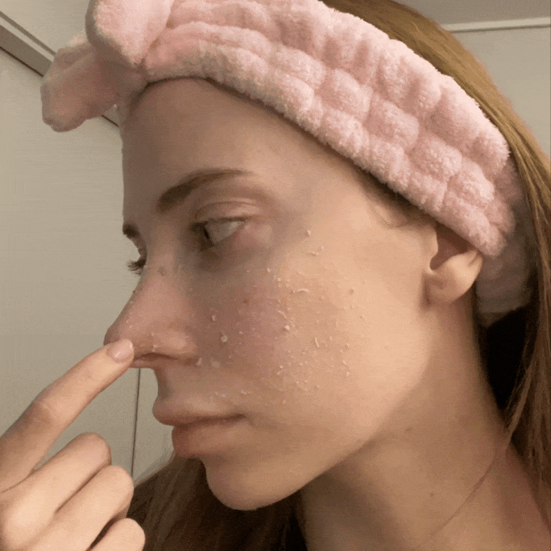 Peel Shot Glow Czarna Ryżowa Ampułka