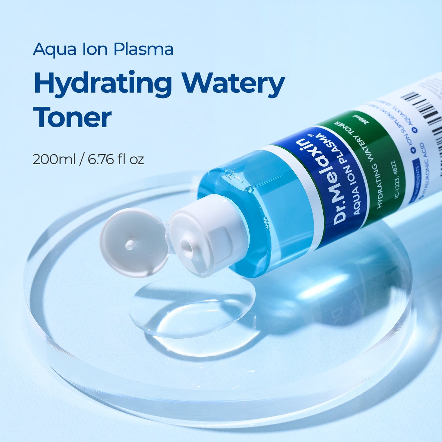 Oczyszczający Tonik Wodny na Bazie Aqua Ion Plasma Nawilżający