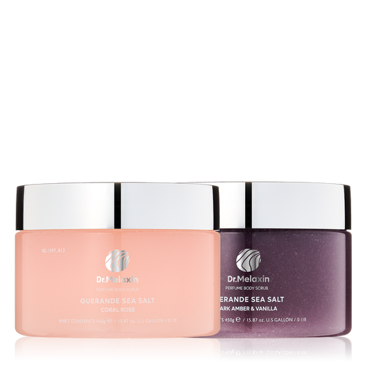 Perfumowany peeling do ciała z solą morską Guerande 2 rodzaje