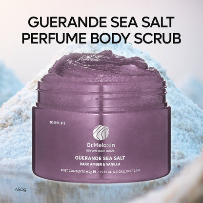 Perfumowany peeling do ciała z solą morską Guerande 2 rodzaje