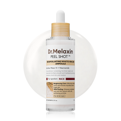 Peel Shot Glow Biała Ryżowa Ampułka