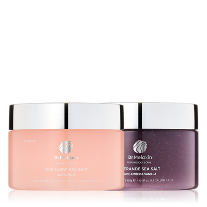 Perfumowany peeling do ciała z solą morską Guerande 2 rodzaje